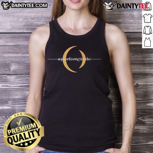Alt Text: Good Good A Perfect Circle logo tank top featuring a stylish design for music fans and casual wear enthusiasts.