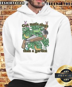 Good Got More Slugs Than A Garden Hoodie featuring a whimsical garden slug design on a cozy hoodie.