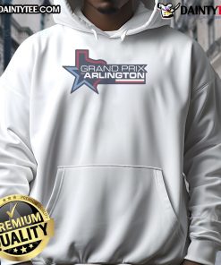 Good Grand Prix of Arlington Texas hoodie showcasing vibrant design, perfect for racing fans and event enthusiasts.