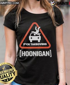 Good Hoonigan tee featuring 'Hoon Responsibly' slogan, perfect for ladies who love motorsports and car culture.