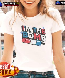 Good I'm The Bomb Kids Ladies Tee featuring a fun graphic design, perfect for stylish young girls and casual wear.