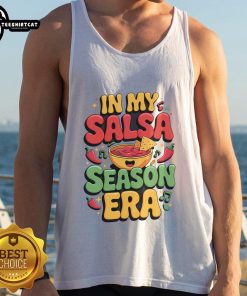 Good In My Salsa Season Era Cinco De Mayo tank top featuring vibrant design, perfect for festive celebrations.