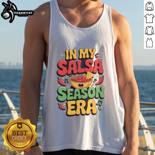 Good In My Salsa Season Era Cinco De Mayo tank top featuring vibrant design, perfect for festive celebrations.
