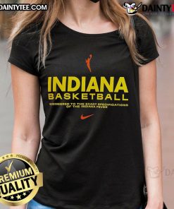 Indiana Fever ladies tee designed for comfort and style, showcasing team spirit with vibrant colors and a tailored fit.