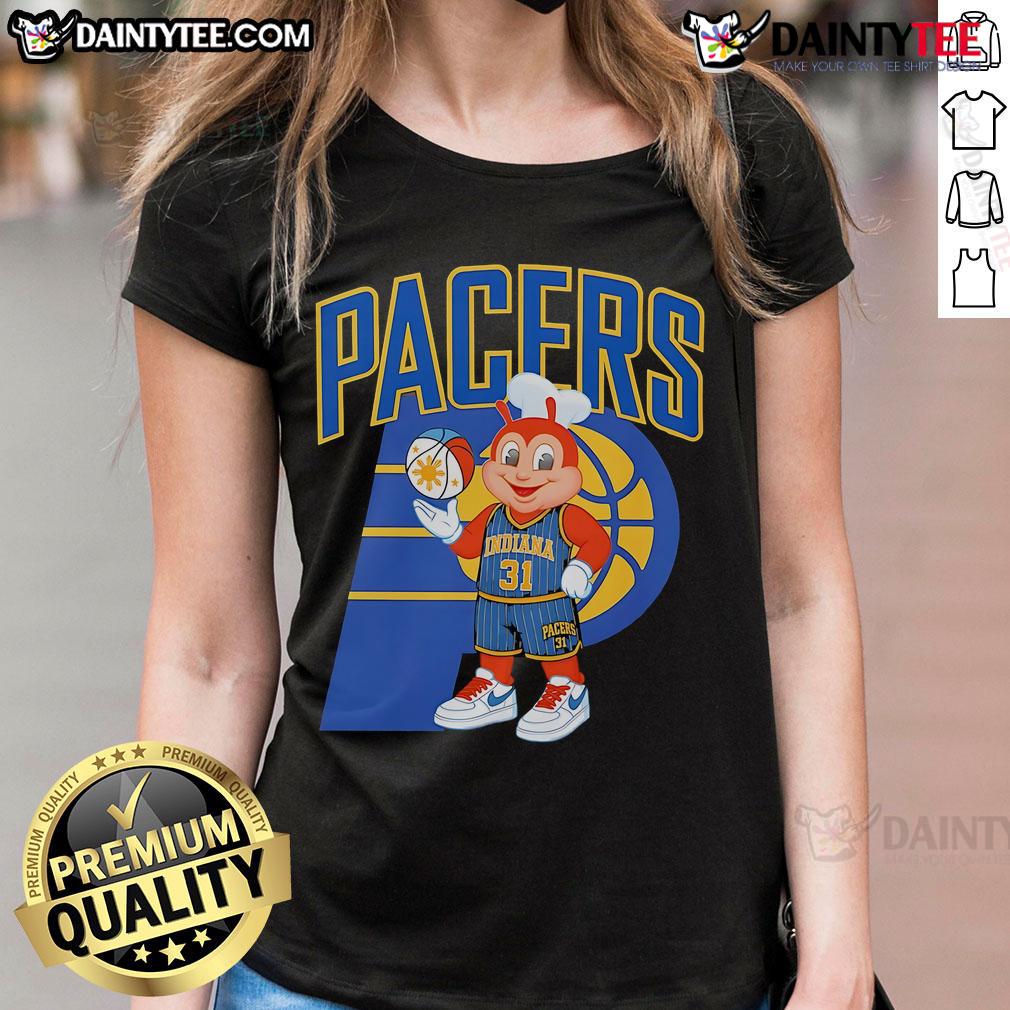 Good Jollibee Pacers Indy Ladies Tee Good Jollibee Pacers Indy Ladies Tee featuring a stylish design perfect for fans and casual wear.