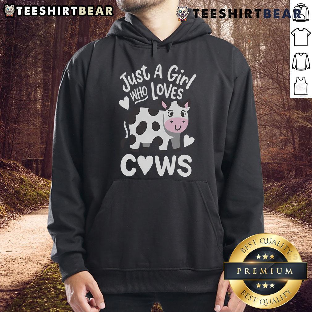 Good Just A Girl Who Loves Cows Hoodie Good Just A Girl Who Loves Cows Hoodie featuring a stylish design perfect for cow lovers and casual wear.