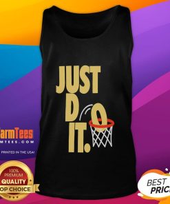 Good Just Do It Basketball Tank Top featuring a bold graphic design, perfect for athletes and sports enthusiasts.