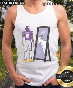 Good Justin Jefferson Mirror Goat Tank Top featuring a stylish design for fans of the NFL star.