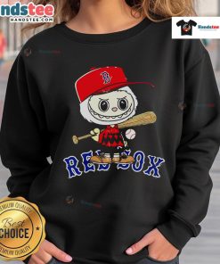 Good Labubu Charlie Brown Boston Red Sox sweatshirt featuring a vintage design perfect for fans and casual wear.