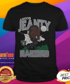 Good Las Vegas Raiders Ashton Jeanty T-Shirt featuring bold team colors and logo for passionate fans.