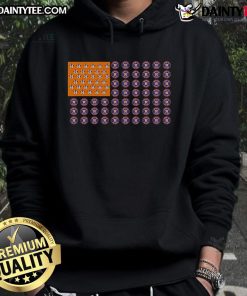 Good Logo Houston Astros American Flag Hoodie featuring vibrant colors and team spirit for fans.