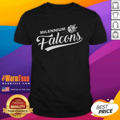 Good Millennium Falcons T-Shirt featuring iconic Star Wars design, perfect for fans and casual wear.