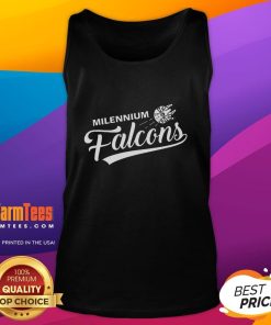 Stylish Good Millennium Falcons tank top featuring iconic Star Wars design, perfect for fans and casual wear.