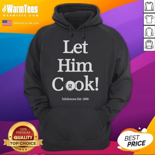Good Min Woo Lee Let Him Cook Hoodie in stylish design, perfect for fans of the popular meme and comfortable streetwear.