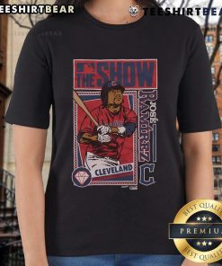 Good MLB The Show Guardians Jose Ramirez Ladies Tee featuring stylish design for fans of the Cleveland Guardians.