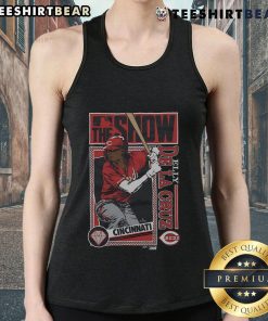 Good MLB The Show Reds Elly De La Cruz tank top featuring vibrant graphics and team colors, perfect for fans.