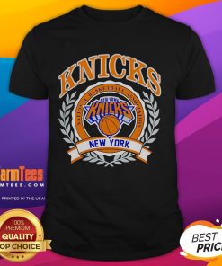 Good New York Knicks Crest NBA Logo 2025 T-Shirt featuring iconic team colors and design for loyal basketball fans.