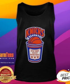 Good New York Knicks Hardwood Classics Brew City Tank Top showcasing vibrant team colors and retro design.