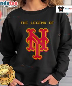 Good New York Mets X The Legend of Zelda 2025 sweatshirt featuring iconic graphics and vibrant colors for fans.