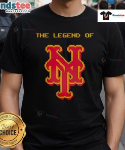 Good New York Mets X The Legend Of Zelda 2025 T-Shirt featuring iconic graphics for fans of baseball and gaming.