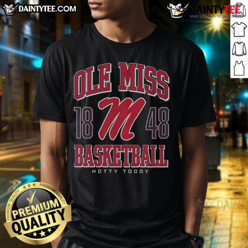 Good Ole Miss Rebels Basketball T-Shirt featuring vibrant team colors and logo, perfect for fans and athletes.