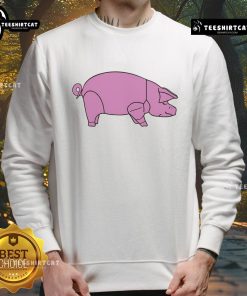 Good Pig As Worn Sweatshirt featuring a cozy design and playful pig graphic, perfect for casual wear.