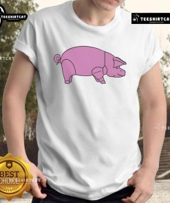 Good Pig As Worn T-Shirt featuring a fun pig graphic and vibrant colors, perfect for casual wear and animal lovers.