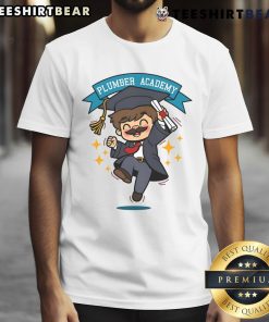 Good Plumber Academy Before The Quest T-Shirt featuring a fun design for plumbing enthusiasts and students.