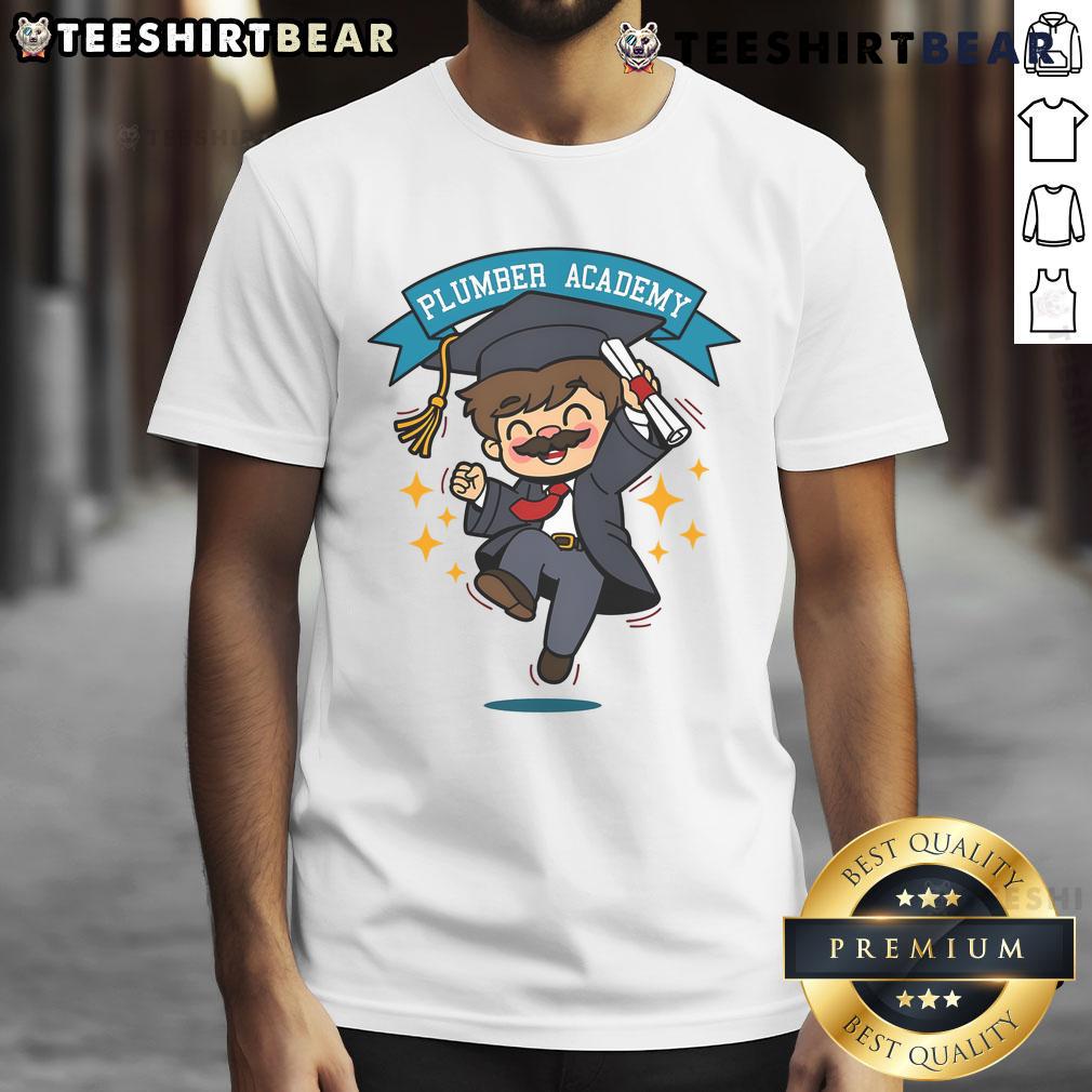 Good Plumber Academy Before The Quest T Shirt Good Plumber Academy Before The Quest T-Shirt featuring a fun design for plumbing enthusiasts and students.
