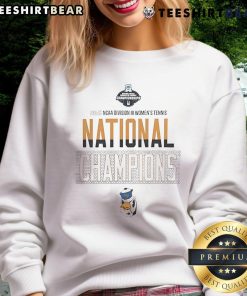 Pomona-Pitzer 2025 NCAA D3 Women's Tennis National Champions sweatshirt celebrating their championship victory.