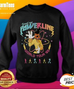 Good Powerline Stand Out World Tour 95 Sweatshirt featuring a vibrant graphic design and comfortable fit for casual wear.