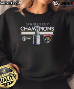 Good Preschool Florida Panthers Fanatics Heather Charcoal 2024 Stanley Cup Champions Locker Room Sweatshirt for fans.
