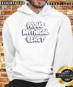 Good Proud Mythical Beast Hoodie featuring a vibrant design of a legendary creature on a cozy fabric background.