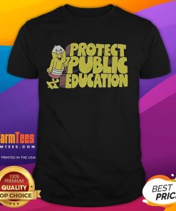 Good Public Education Rocks T-Shirt featuring a vibrant design promoting the value of public education.