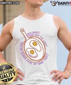 Good Remi Wolf Ooh Baby Turn Off The Light tank top featuring fun graphic design and vibrant colors for casual style.