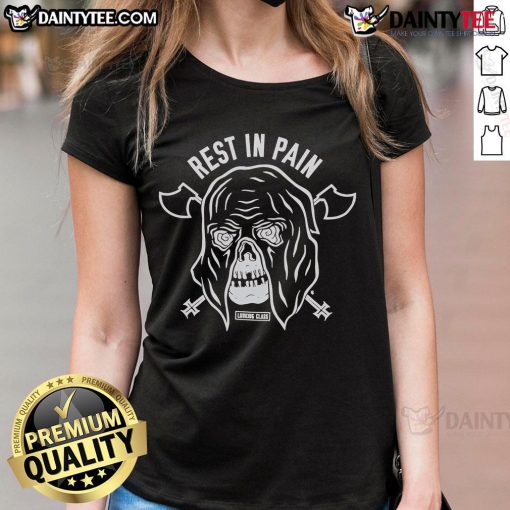 Good Rest In Pain Lurking Class Ladies Tee featuring a stylish design, perfect for casual wear and showcasing unique fashion.