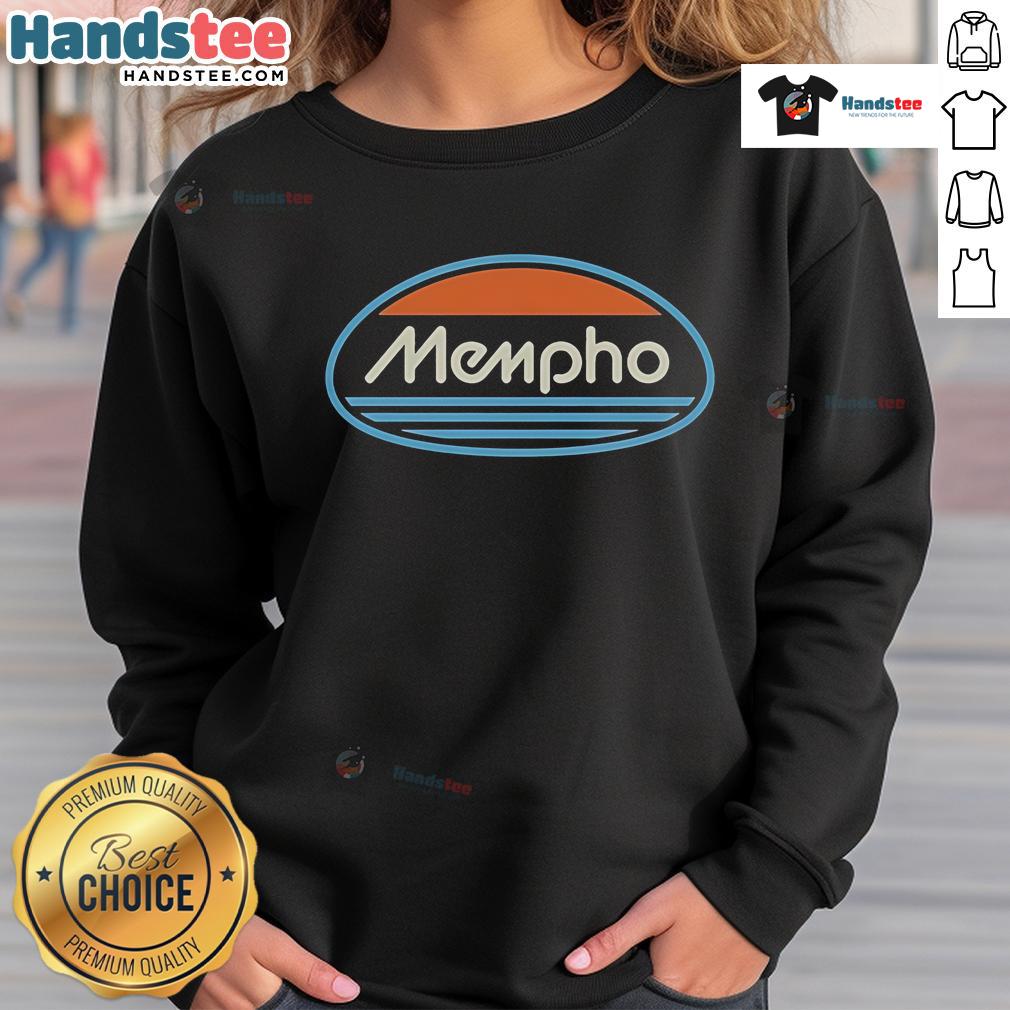 Good Riverbeat Music Festival Mempho Sun River Oval Sweatshirt
