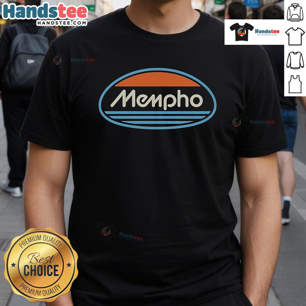 Good Riverbeat Music Festival Mempho Sun River Oval T Shirt Alt Text: Good Riverbeat Music Festival Mempho Sun River Oval T-Shirt featuring vibrant design and festival branding.