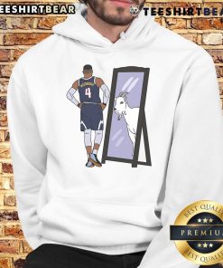 Good Russell Westbrook mirror GOAT Denver hoodie showcasing vibrant design and stylish fit for basketball fans.
