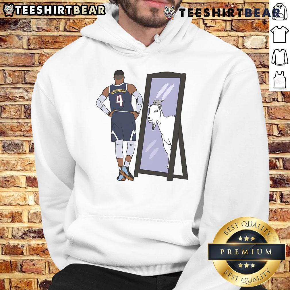 Good Russell Westbrook Mirror Goat Denver Hoodie Good Russell Westbrook mirror GOAT Denver hoodie showcasing vibrant design and stylish fit for basketball fans.