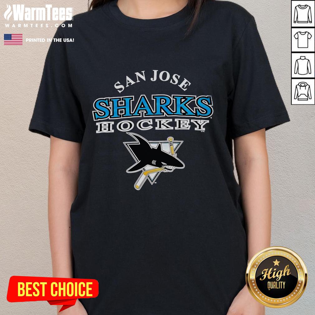 Good San Jose Shark Hockey Vintage 90S Ladies Tee Vintage 90s San Jose Sharks ladies tee featuring classic hockey graphics, perfect for fans and retro style enthusiasts.