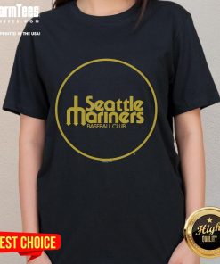 Good Seattle Mariners 77 Ladies Tee in vibrant blue, perfect for fans showing team spirit at games or casual outings.