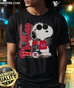 Good Snoopy Cool Philadelphia Phillies Baseball T-Shirt featuring a playful Snoopy graphic and team colors.