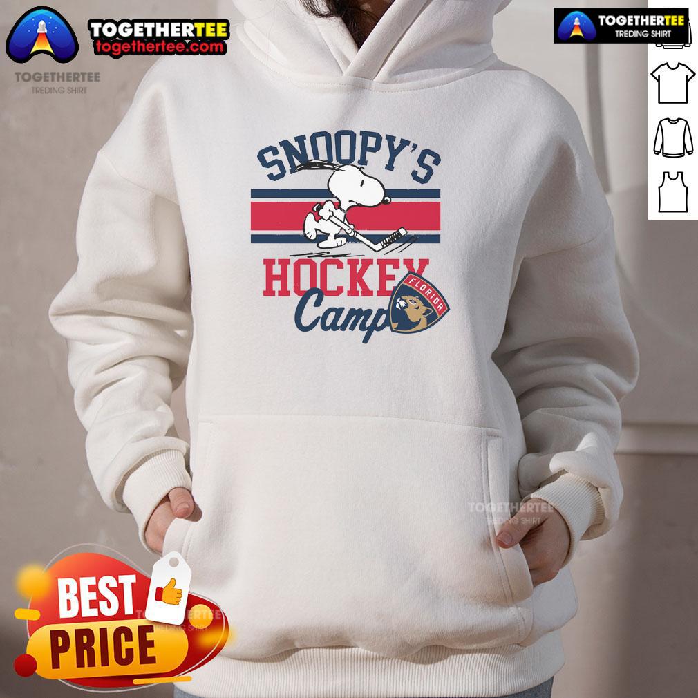 Good Snoopy Florida Panthers Snoopy'S Camp Snoopy Nhl All Teams Hoodie Good Snoopy Florida Panthers Camp Snoopy NHL hoodie featuring Snoopy, perfect for fans of all NHL teams.