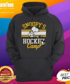 Good Snoopy Pittsburgh Penguins hoodie from Snoopy's Hockey Camp, featuring NHL all teams design for hockey fans.