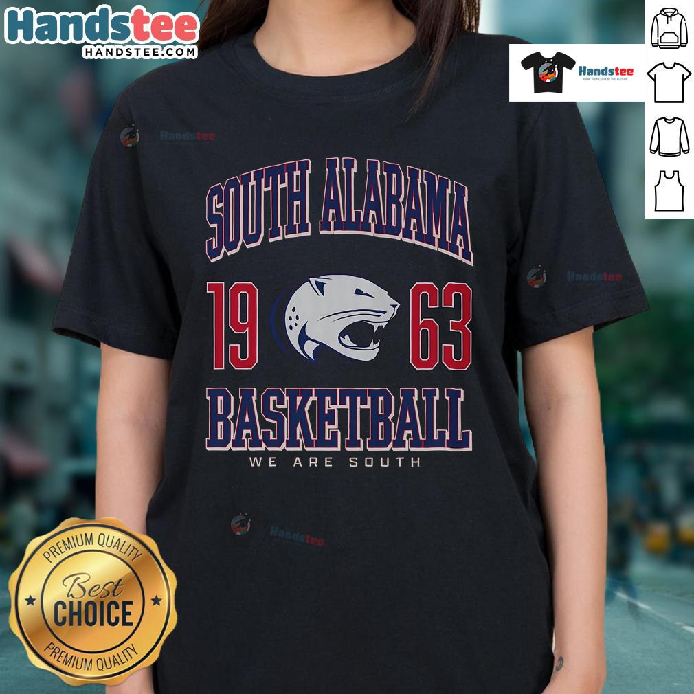 Good South Alabama Jaguars Basketball Ladies Tee