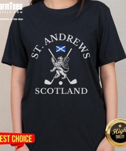Alt Text: Ladies tee at Good St. Andrews Golf Course in Scotland, featuring lush greenery and scenic views for a perfect round.