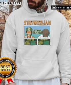 Good Star Wars Jam Wedge and Ackbar hoodie featuring iconic characters in a stylish design for fans.