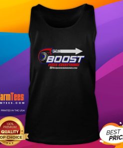 Good Steve Morris Engines Boost Fixes Everything tank top showcasing a stylish design for automotive enthusiasts.