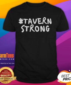 Alt Text: Good Tavern Strong Our 9 11 T-Shirt featuring a bold design honoring 9/11, perfect for remembrance and support.